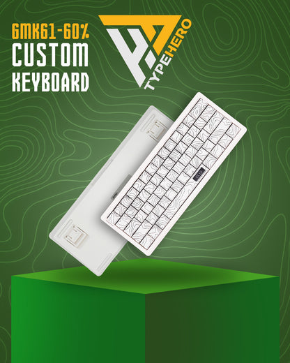 GMK61 60% Механична Клавиатура Комплект (Сглоби си сам) - TypeHero