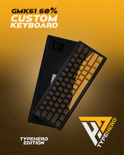GMK61 60% Механична Клавиатура TypeHero Edition Комплект (Сглоби си сам) - TypeHero