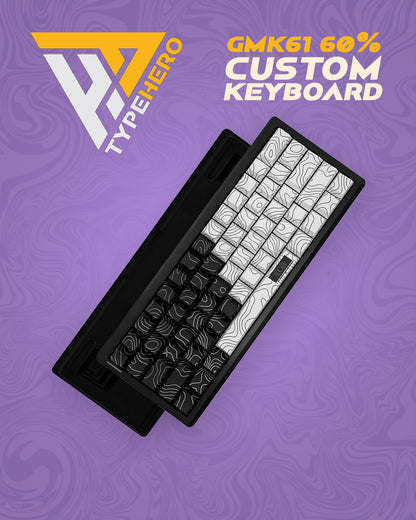 GMK61 60% Механична Клавиатура Комплект (Сглоби си сам) - TypeHero