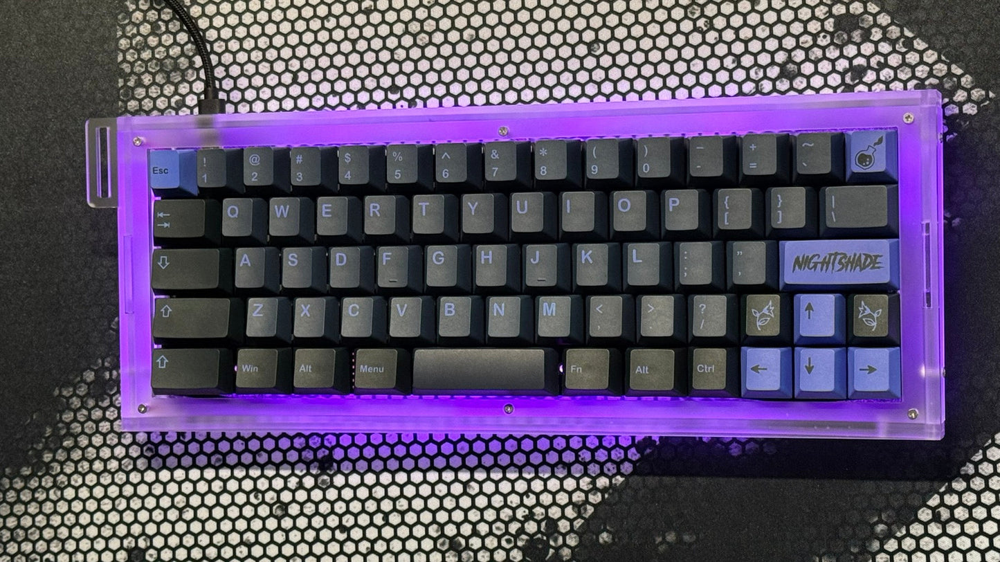 ShadowPrism 60% Minila Layout Fully Custom Built Mechanical Keyboard