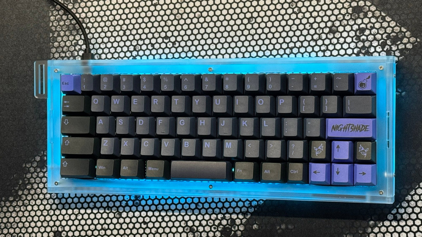 ShadowPrism 60% Minila Layout Fully Custom Built Mechanical Keyboard